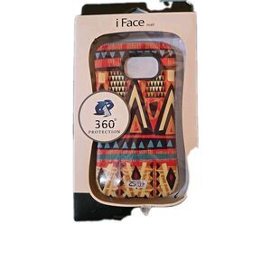 iFace Shockproof Heavy Back Skin Hard Case Cover for Samsung Galaxy S6 Multi Clr